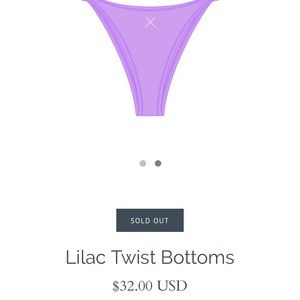 Boutine Lilac Twist Bottoms